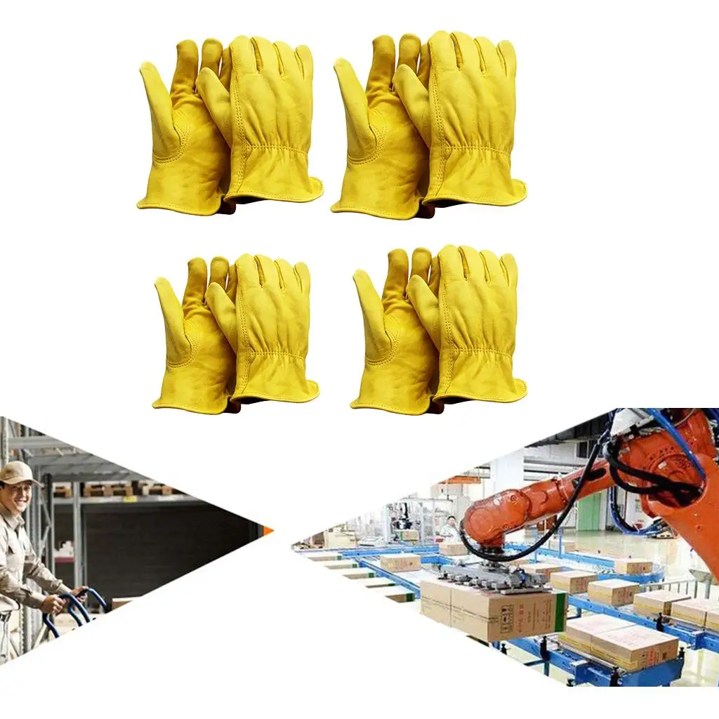 Construction Gloves Leather Breathable Durable Mechanic Gloves for Handling Plants Welding and Grinding
Construction Gloves Leather Breathable Durable Mechanic Gloves for Handling Plants Welding and Grinding