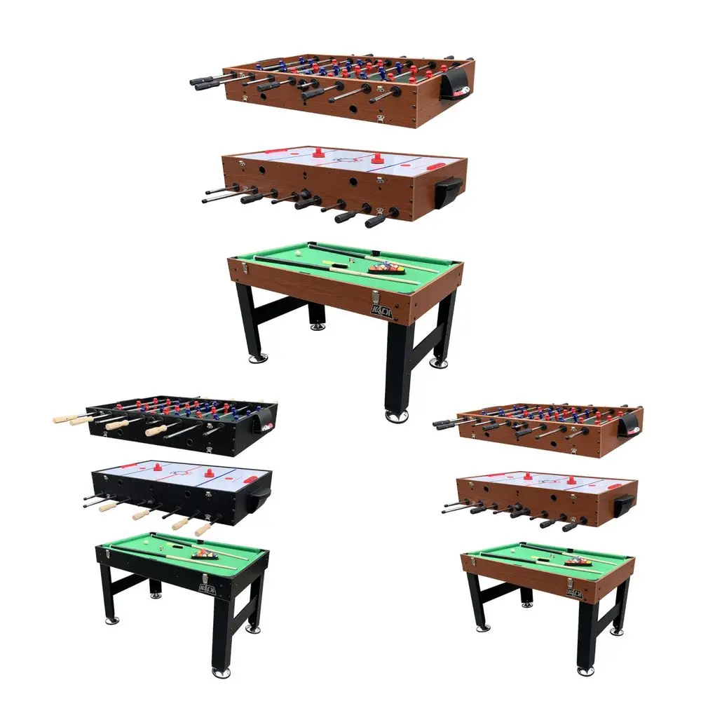 Trilogy 55 3in1 Multi Game Table Foosball, Billiards Pool amp Air Hockey
Trilogy 55 3in1 Multi Game Table Foosball, Billiards Pool amp Air Hockey