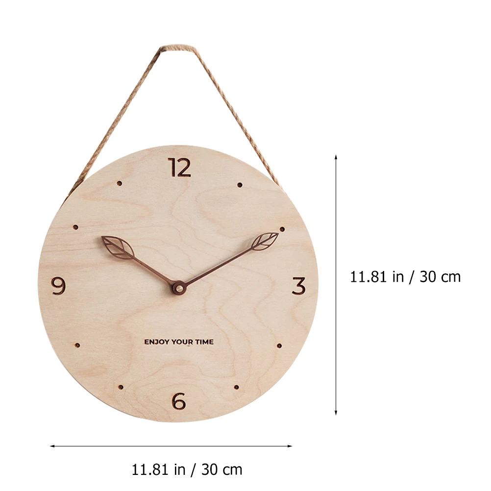 Wooden Wall Clock Nordic Style Silent Hanging Clock For Bedroom Living Room Office Wood Mute Household Timer Simple Chic Home
Wooden Wall Clock Nordic Style Silent Hanging Clock For Bedroom Living Room Office Wood Mute Household Timer Simple Chic Home