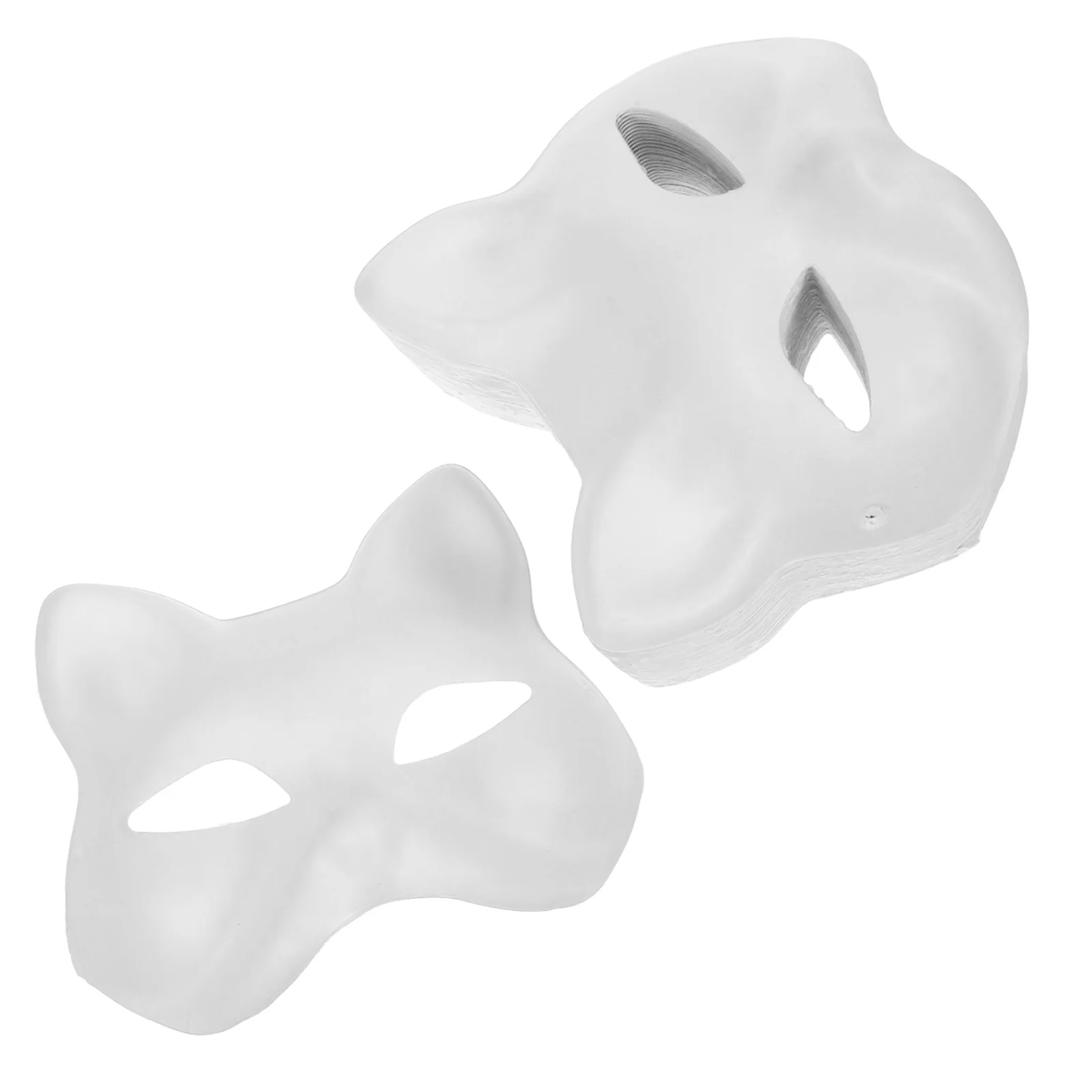 30pcs Hand Painted Masks DIY Cat Mask Blank Paper Masquerade Unpainted for Wedding Halloween Party Costume Cosplay DIY Supplies
30pcs Hand Painted Masks DIY Cat Mask Blank Paper Masquerade Unpainted for Wedding Halloween Party Costume Cosplay DIY Supplies