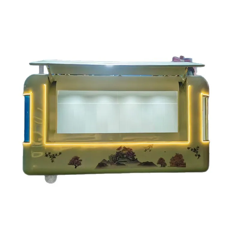 Dining Cart Multifunctional Snack Mobile Stall Breakfast Fast Food Skewers BBQ Commercial Street Food
Dining Cart Multifunctional Snack Mobile Stall Breakfast Fast Food Skewers BBQ Commercial Street Food