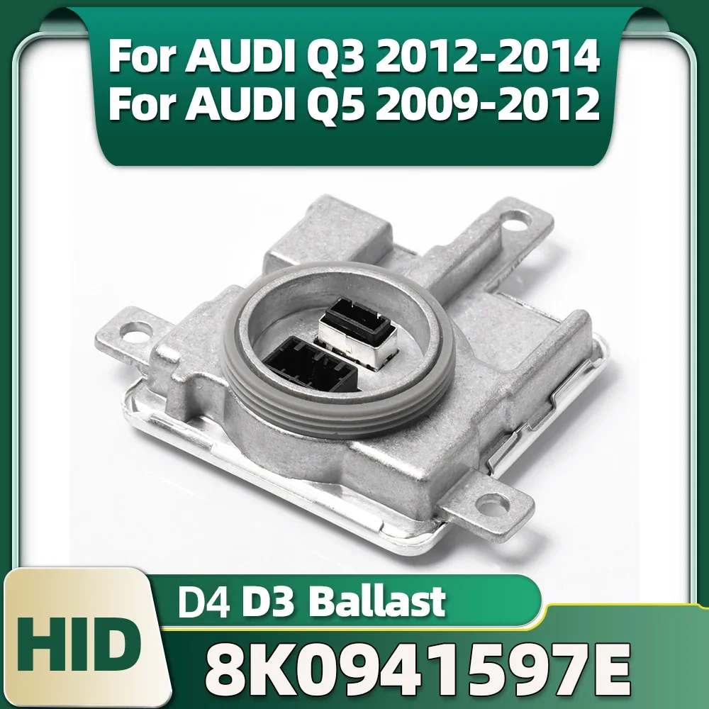 8K0941597E Xenon Headlight Ballast D4S D3S 8K0.941.597 8K0941597C Control Block For AUDI Q3 Q5 2009 2010 2011 2012 2013 2014
8K0941597E Xenon Headlight Ballast D4S D3S 8K0.941.597 8K0941597C Control Block For AUDI Q3 Q5 2009 2010 2011 2012 2013 2014