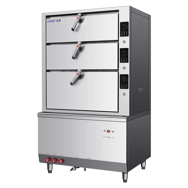 Three Door Steamer Commercial Large Seafood Electric Steamer Hotel Cooking Steamed Bag Stove Gas Stew Steamed Rice
Three Door Steamer Commercial Large Seafood Electric Steamer Hotel Cooking Steamed Bag Stove Gas Stew Steamed Rice