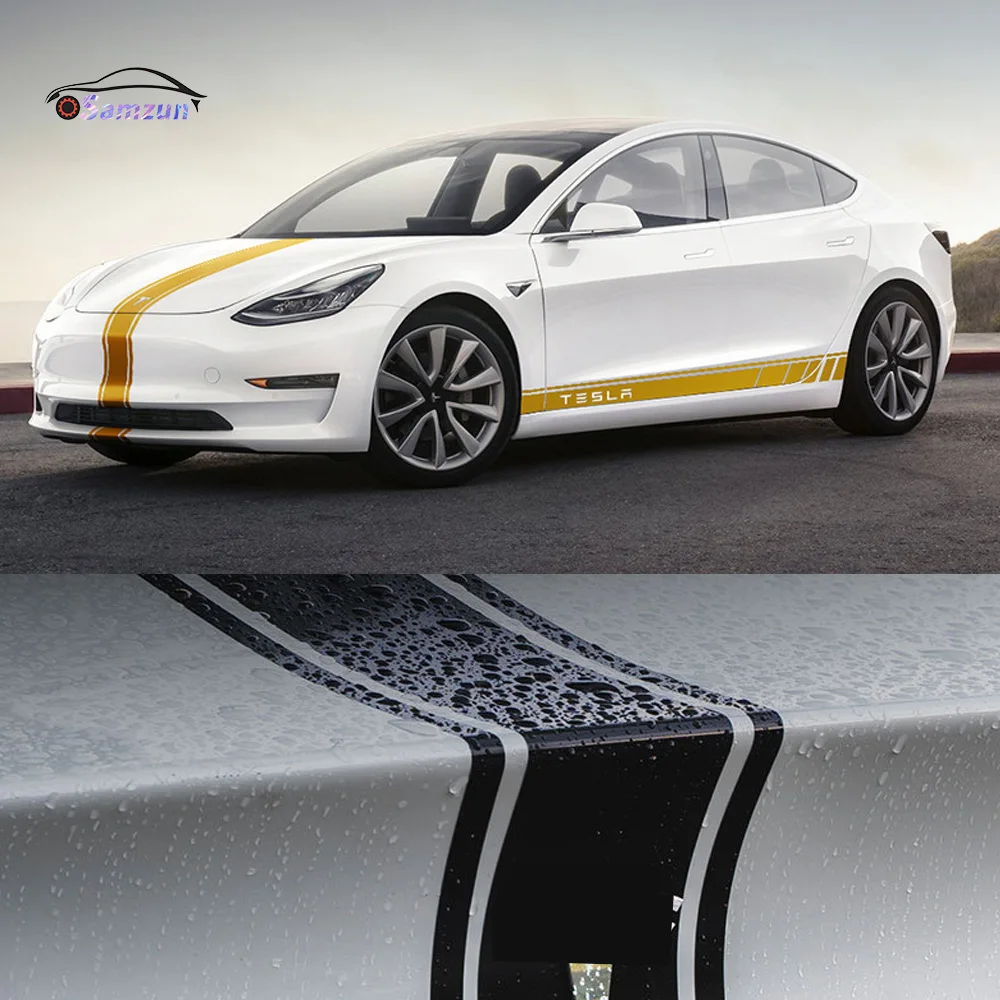 Car Livery Stickers For Tesla Model 3 2017-2022 2023 Body Styling Sticker Deal Waterproof Waist Decoration Art Trunk Accessories
Car Livery Stickers For Tesla Model 3 2017-2022 2023 Body Styling Sticker Deal Waterproof Waist Decoration Art Trunk Accessories