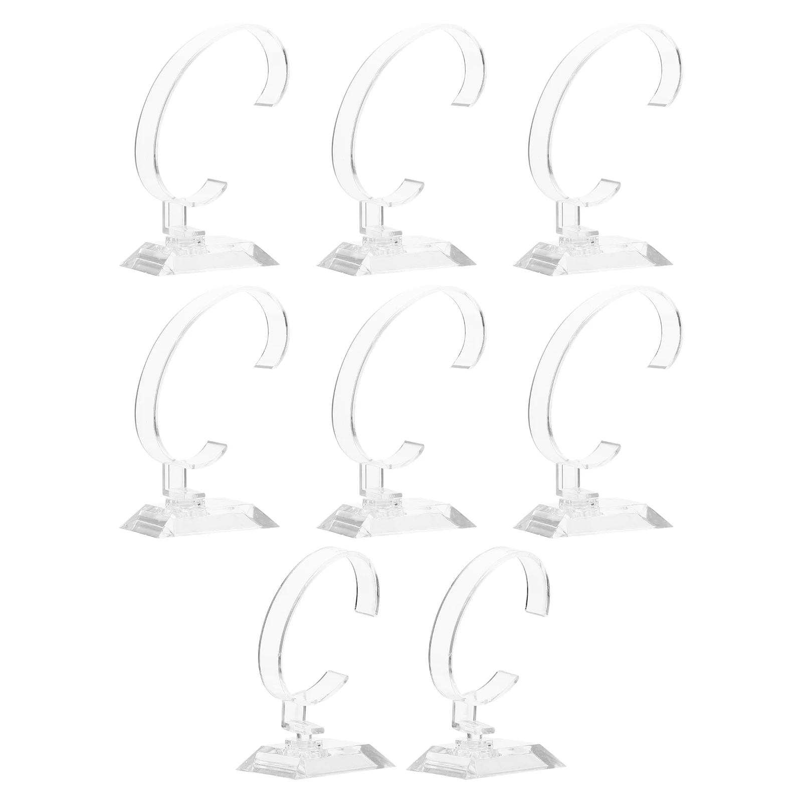 8 Pcs Watch Display Stand Jewelry Holder Plastic Bracelet Earrings ganizer Sturdy Base ABS Material Bedroom Store
8 Pcs Watch Display Stand Jewelry Holder Plastic Bracelet Earrings ganizer Sturdy Base ABS Material Bedroom Store