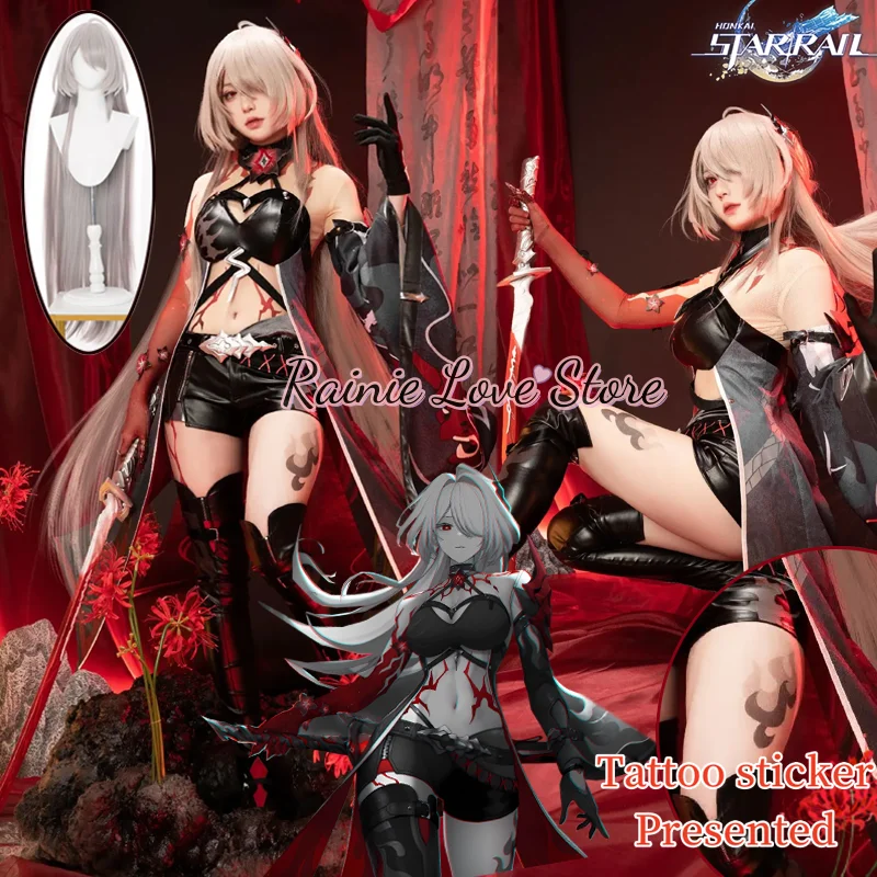 Игра Honkai Star Rail Red Acheron Cosplay Костюмные туфли Униформа с париком ролевая игра Хэллоуин Карнавальный костюм наряд вечерние Prop
Игра Honkai Star Rail Red Acheron Cosplay Костюмные туфли Униформа с париком ролевая игра Хэллоуин Карнавальный костюм наряд вечерние Prop
