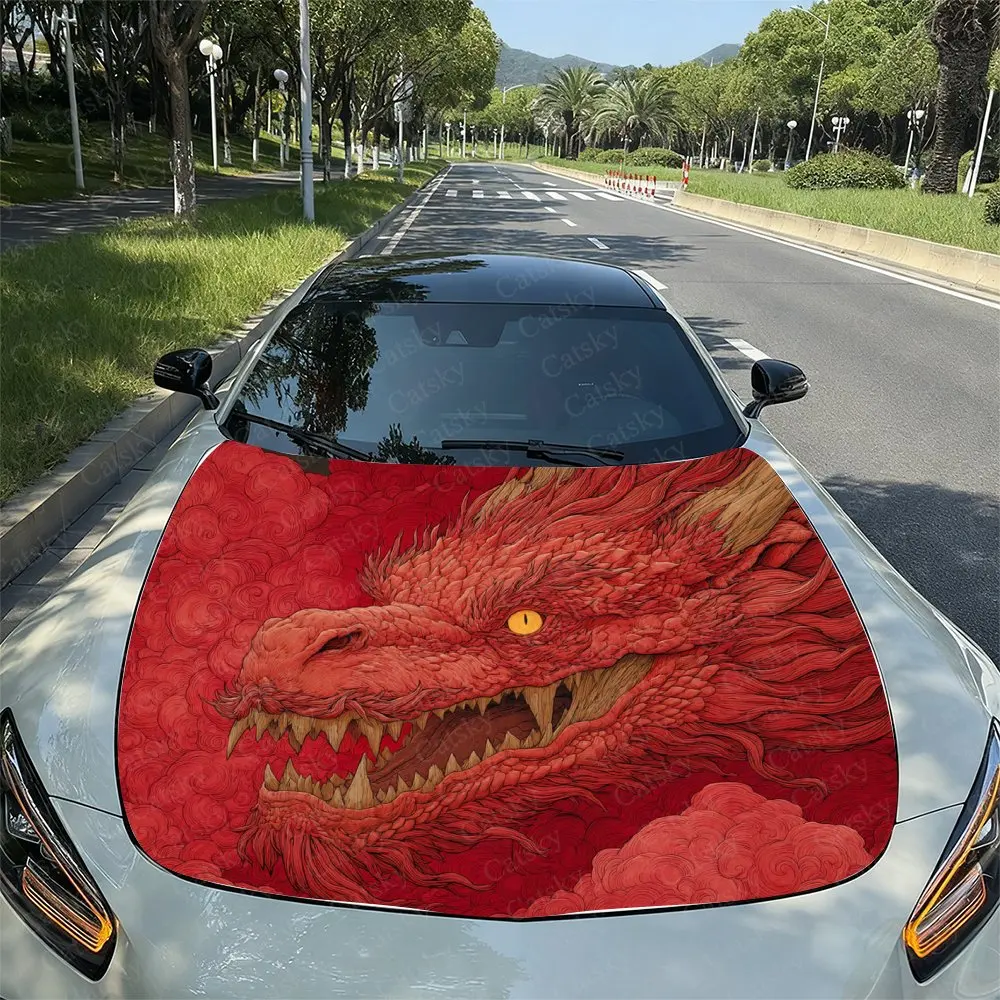 Angry Red Dragon Car Hood Decal Sticker, Durable Car Vinyl Wraps Suitable For Most Vehicles, Car Engine Hood Protective Film Gif
Angry Red Dragon Car Hood Decal Sticker, Durable Car Vinyl Wraps Suitable For Most Vehicles, Car Engine Hood Protective Film Gif