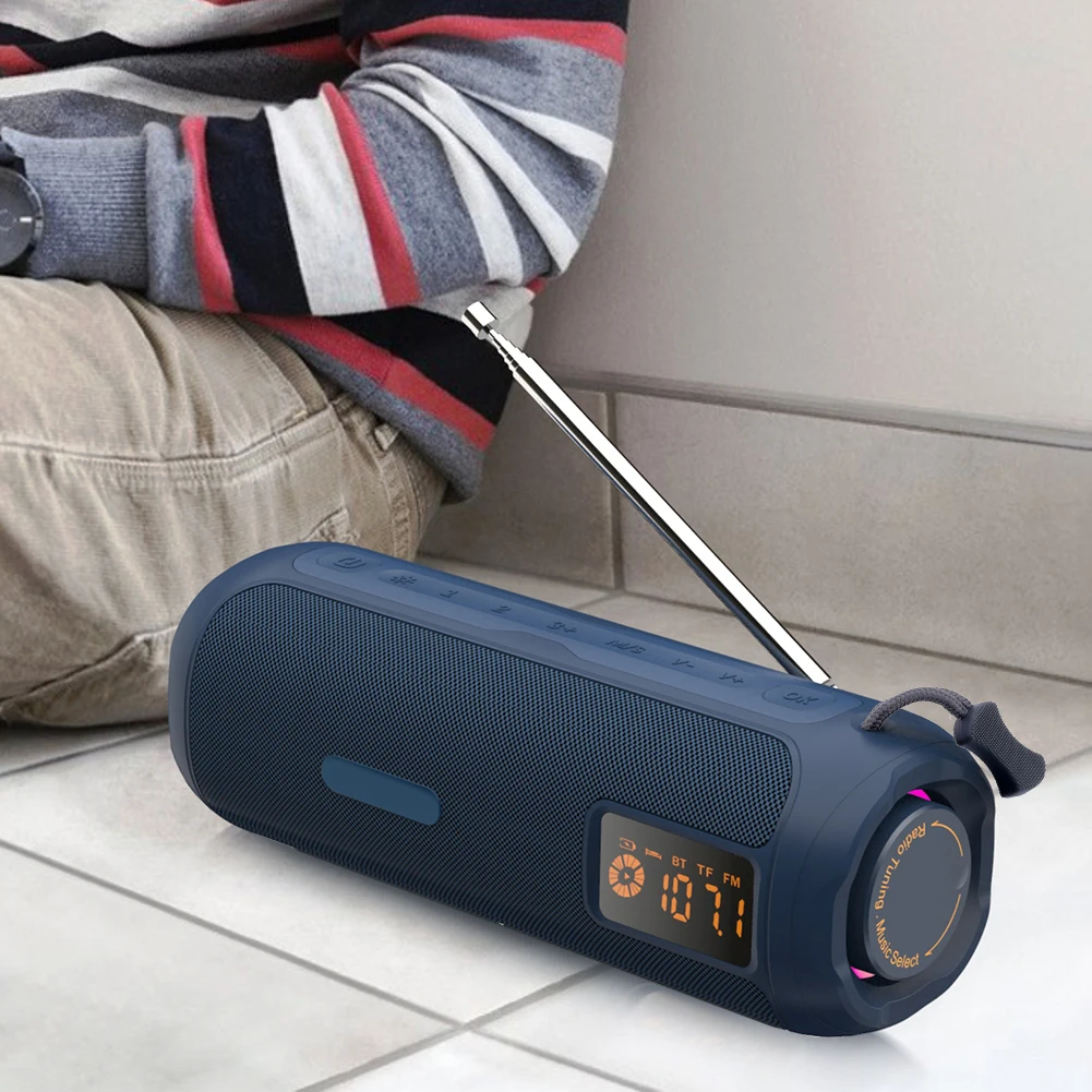 10 Вт Bluetooth-совместимый динамик, ручка настройки AM FM-радио, портативный уличный динамик, портативное радио для дома, кухни, улицы
10 Вт Bluetooth-совместимый динамик, ручка настройки AM FM-радио, портативный уличный динамик, портативное радио для дома, кухни, улицы