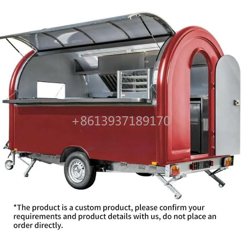 YG BBQ Прицеп для еды Маленькая круглая тележка для еды Мини-грузовик для еды Тележка для мороженого для хот-догов (3*1,75*2,35 м), выбор
YG BBQ Прицеп для еды Маленькая круглая тележка для еды Мини-грузовик для еды Тележка для мороженого для хот-догов (3*1,75*2,35 м), выбор