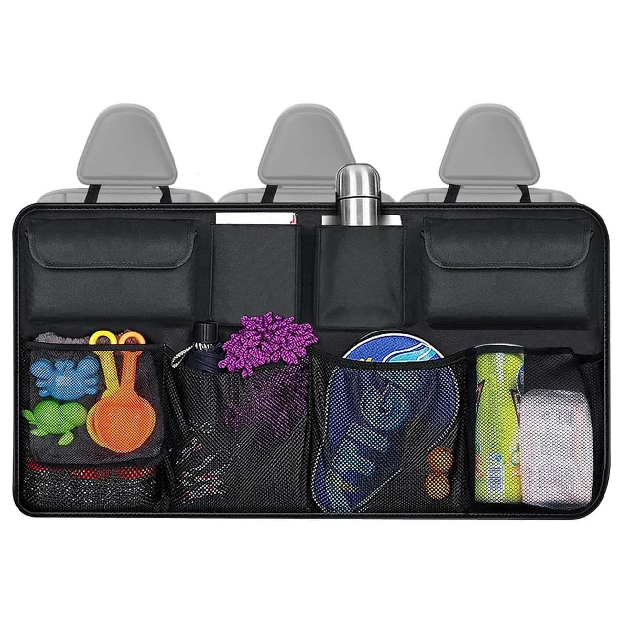 Adjustable Car Backseat Trunk Organizer with 8 Pockets Foldable Hanging Seat Back Storage for Jeep Accessories
Adjustable Car Backseat Trunk Organizer with 8 Pockets Foldable Hanging Seat Back Storage for Jeep Accessories