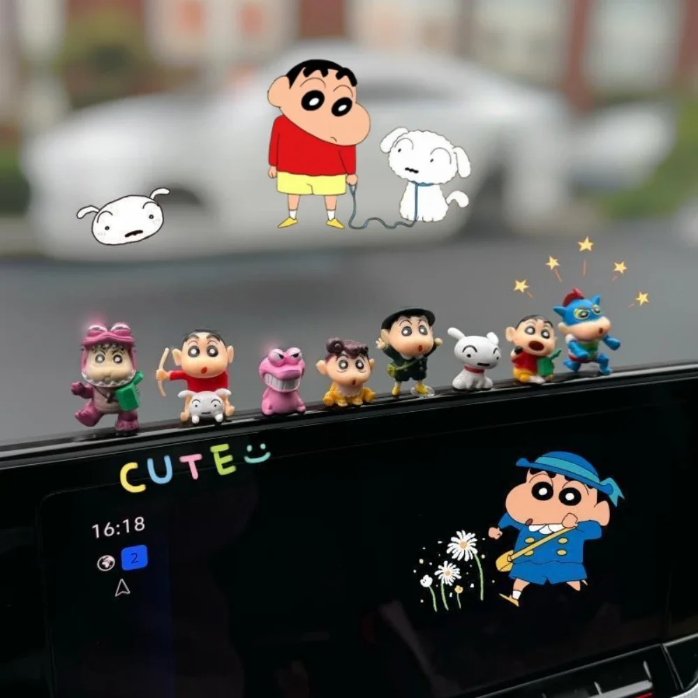 8 шт./компл. карандаш Шин Чан мультфильм автомобильные украшения игрушки Kawaii мини аниме фигурки индивидуальная центральная консоль декоративная
8 шт./компл. карандаш Шин Чан мультфильм автомобильные украшения игрушки Kawaii мини аниме фигурки индивидуальная центральная консоль декоративная