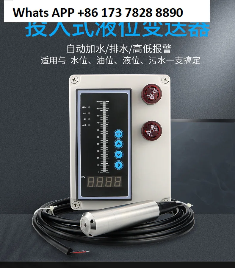 Single light column liquid level transmitter SD-260 single light column monitor liquid level sensor temperature sensor
Single light column liquid level transmitter SD-260 single light column monitor liquid level sensor temperature sensor