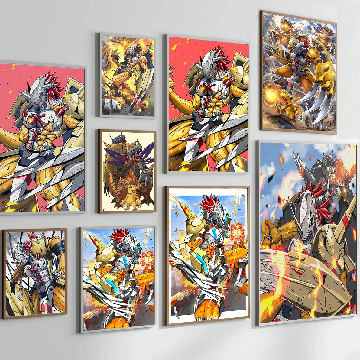 D-Digital Monster Self-adhesive Poster Popular Japanese Anime Wallpaper Figures HD Agumon Home Decoration Wall Cartoons Kid Gift
D-Digital Monster Self-adhesive Poster Popular Japanese Anime Wallpaper Figures HD Agumon Home Decoration Wall Cartoons Kid Gift