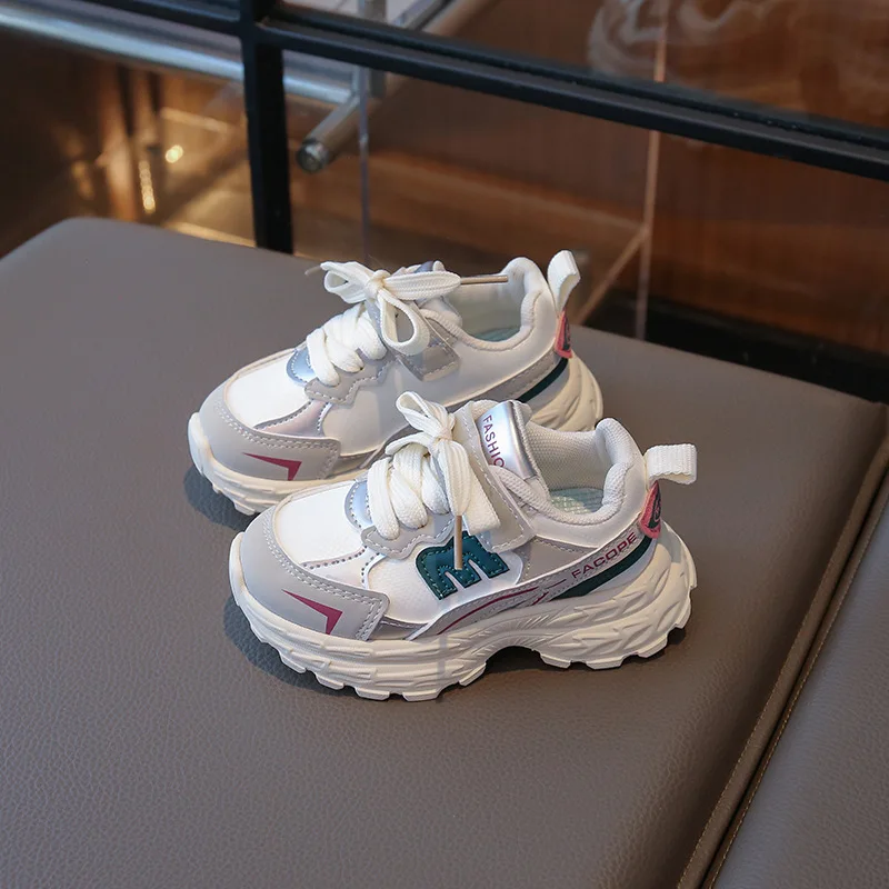Spring Autumn Kids PU Leather Dad Shoes Children Mesh Durable Sports Shoes Boys Girls Lace-up Running Shoes Casual Everyday Shoe
Spring Autumn Kids PU Leather Dad Shoes Children Mesh Durable Sports Shoes Boys Girls Lace-up Running Shoes Casual Everyday Shoe
