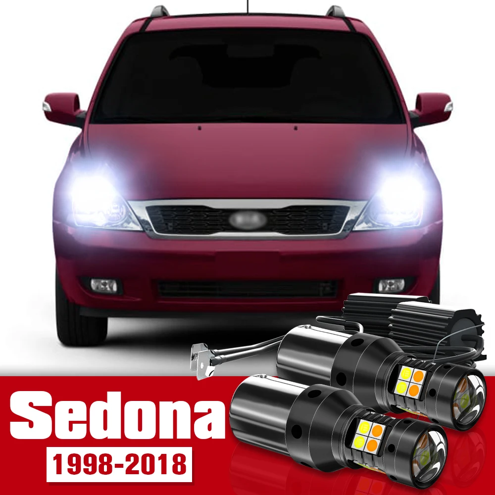 2pcs LED Accessories Dual Mode Turn Signal+Daytime Running Light DRL For Kia Sedona 1 2 3 1998-2018 2011 2012 2013 2014 2015
2pcs LED Accessories Dual Mode Turn Signal+Daytime Running Light DRL For Kia Sedona 1 2 3 1998-2018 2011 2012 2013 2014 2015