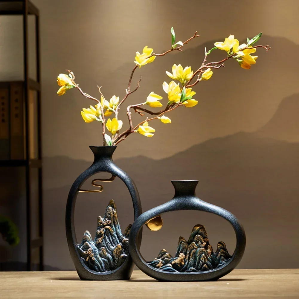 Creativity Japanese Style Feng Shui Wealth Vase Office Living Room Desktop Decoration Vases for Home Decor Accessories Art Gift
Creativity Japanese Style Feng Shui Wealth Vase Office Living Room Desktop Decoration Vases for Home Decor Accessories Art Gift
