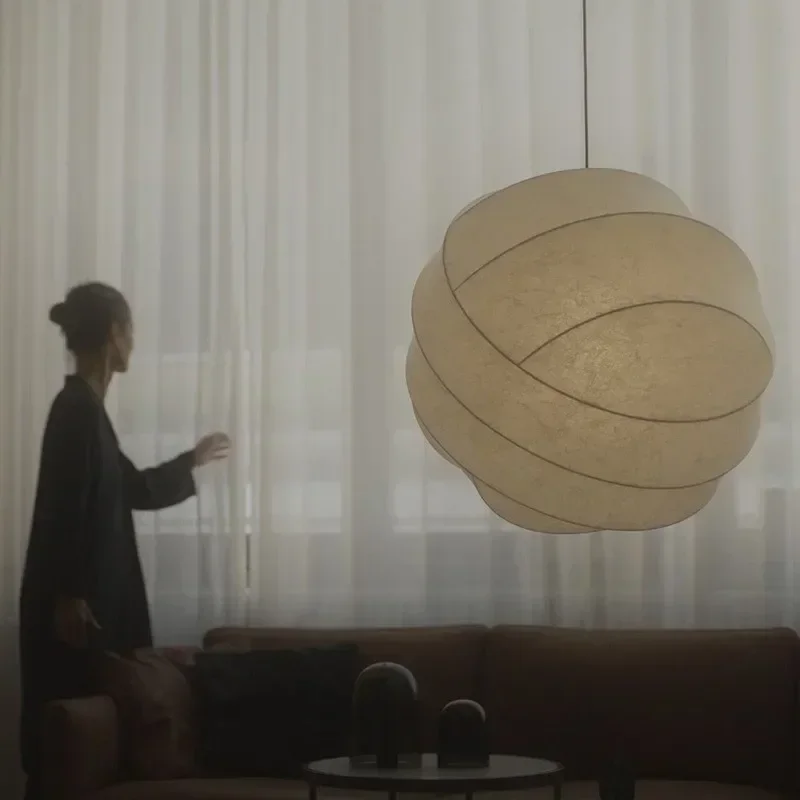 Wabi Sabi Silk Ball Pendant Lamps Janpanses white cloth Haning light Living Dining Room Bedroom Bar Restaurant Chandelier Lights
Wabi Sabi Silk Ball Pendant Lamps Janpanses white cloth Haning light Living Dining Room Bedroom Bar Restaurant Chandelier Lights