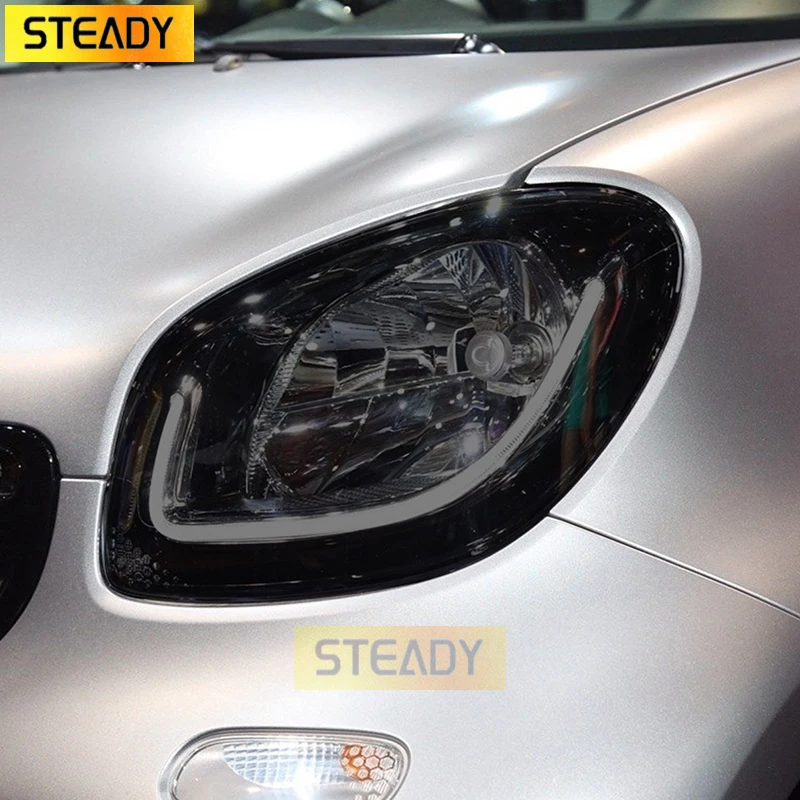 2 Pcs Car Headlight Protective Film Restoration Transparent Black TPU Sticker For Smart Fortwo 453 2015-2019 Accessories
2 Pcs Car Headlight Protective Film Restoration Transparent Black TPU Sticker For Smart Fortwo 453 2015-2019 Accessories