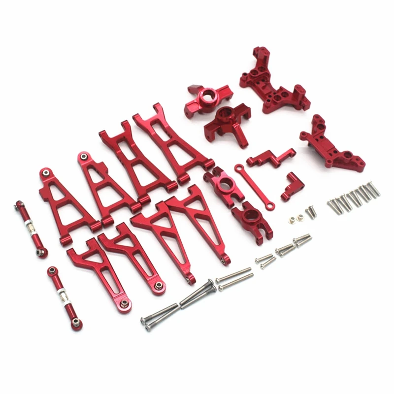 Metal Suspension Arm Steering Block Set For MJX Hyper Go 16207 16208 16209 16210 H16 1/16 RC Car Upgrade Parts Kit
Metal Suspension Arm Steering Block Set For MJX Hyper Go 16207 16208 16209 16210 H16 1/16 RC Car Upgrade Parts Kit