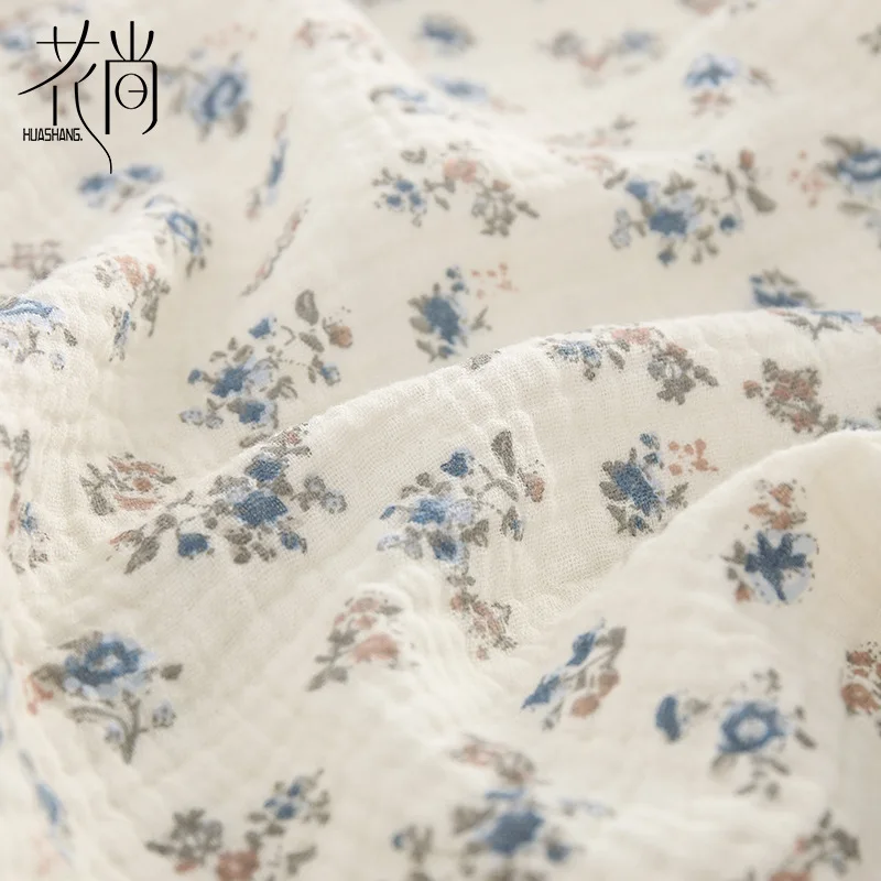 Двойная креп ретро Цветочная двойная хлопковая марлевая ткань, маленькая Домашняя одежда с цветочным принтом, детская одежда, Южная Корея, 10x м
Двойная креп ретро Цветочная двойная хлопковая марлевая ткань, маленькая Домашняя одежда с цветочным принтом, детская одежда, Южная Корея, 10x м
