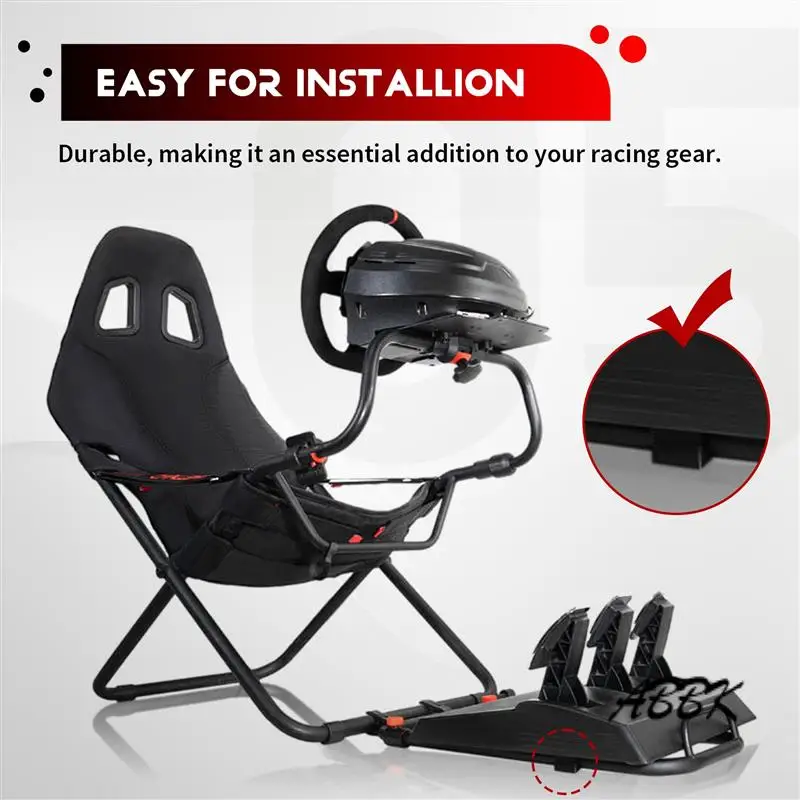 ABBK-Racing Pedal Mount For Fanatec, For Fanatec DD Pro Three Pedal Enhanced Stability And Durability
ABBK-Racing Pedal Mount For Fanatec, For Fanatec DD Pro Three Pedal Enhanced Stability And Durability