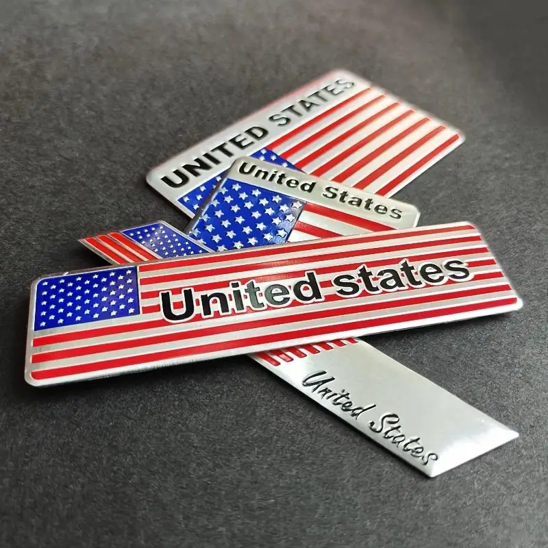 4pcs/Set American Flag Aluminum Alloy Car Sticker USA Logo Vehicle Decoration Motorcycle Body Sign
4pcs/Set American Flag Aluminum Alloy Car Sticker USA Logo Vehicle Decoration Motorcycle Body Sign