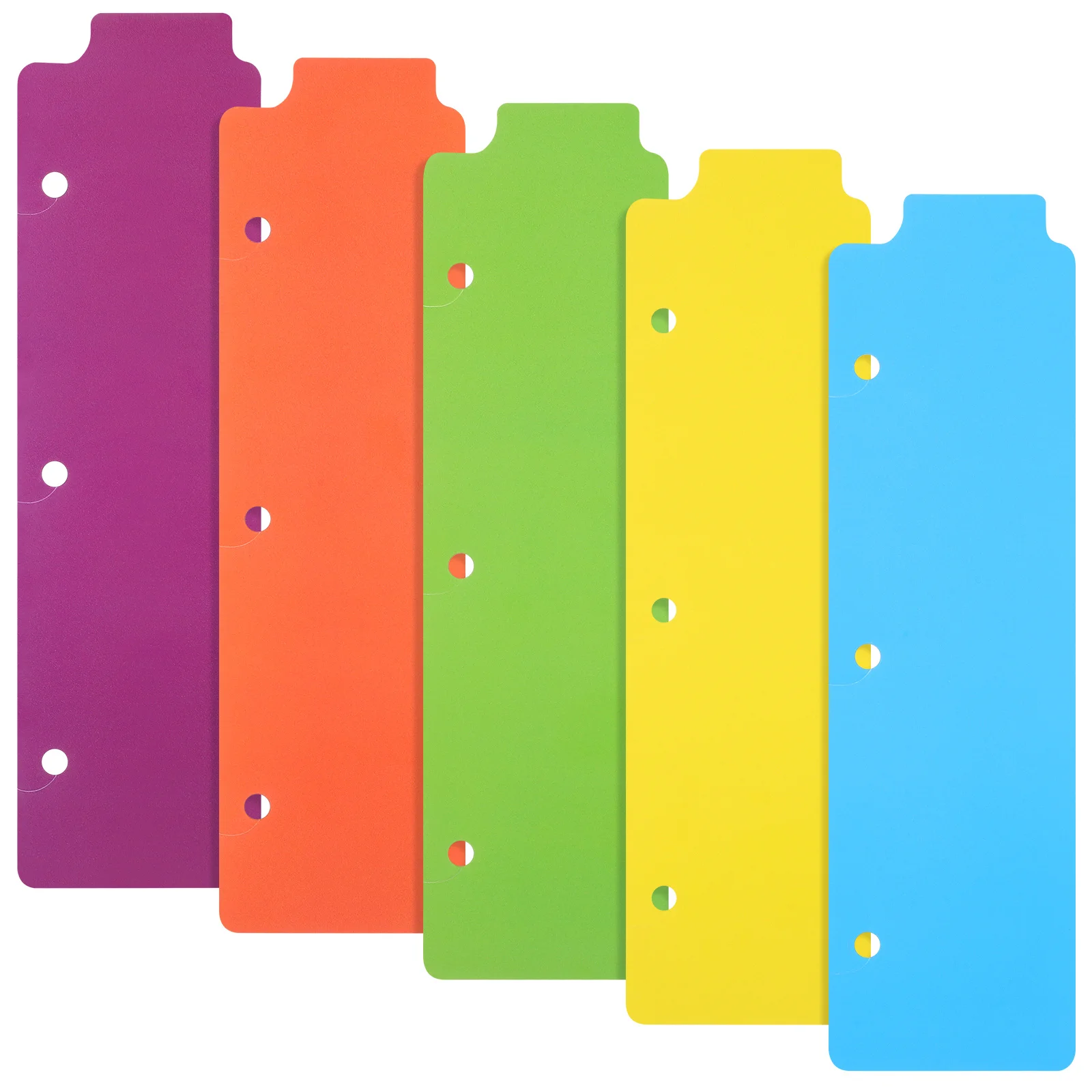 5 Pcs Tab Divider Bookmark Mini Binder Snap-in 3-ring Loose-leaf Notebook 5pcs (color Version) Perforation Office
5 Pcs Tab Divider Bookmark Mini Binder Snap-in 3-ring Loose-leaf Notebook 5pcs (color Version) Perforation Office