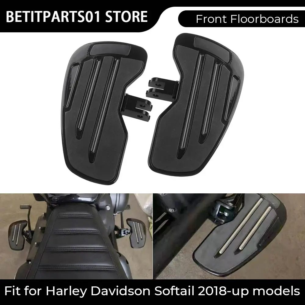 Motorcycle Accessory Black Driver Footboard Rider Footpegs Footrests Adjustable For Harley Softail Low Rider ST FXLRST 2022-2024
Motorcycle Accessory Black Driver Footboard Rider Footpegs Footrests Adjustable For Harley Softail Low Rider ST FXLRST 2022-2024