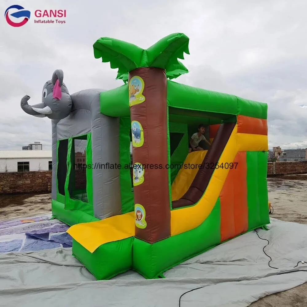 Kids Inflatable Bouncer Jump Castle Inflatable Bounce Jumping House With Slide
Kids Inflatable Bouncer Jump Castle Inflatable Bounce Jumping House With Slide
