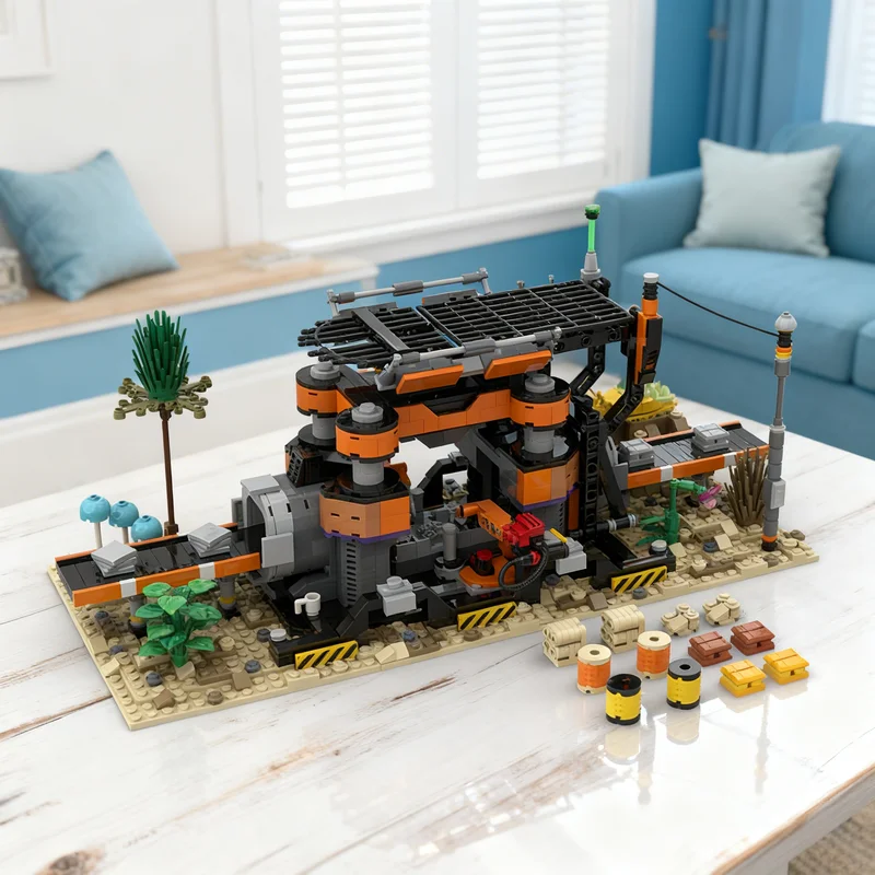 1506pcs MOC Satisfactory Constructor Ideas CUUSOO Model Building Blocks Architecture Toys Christmas Gifts Education Kids Brick
1506pcs MOC Satisfactory Constructor Ideas CUUSOO Model Building Blocks Architecture Toys Christmas Gifts Education Kids Brick