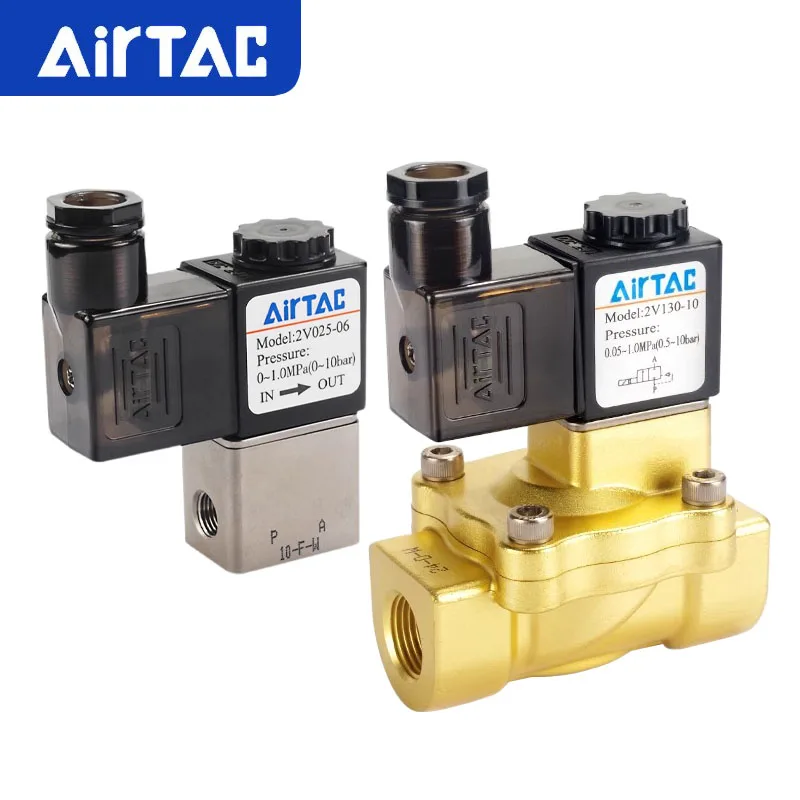 Оригинальный клапан управления жидкостью AirTAC 2/2ходовой 2V025-06/08 2V250-20/25 2V130-10/15 AC/DC 12 В 24 В 110 В 220 В Электромагнитный клапан управления
Оригинальный клапан управления жидкостью AirTAC 2/2ходовой 2V025-06/08 2V250-20/25 2V130-10/15 AC/DC 12 В 24 В 110 В 220 В Электромагнитный клапан управления