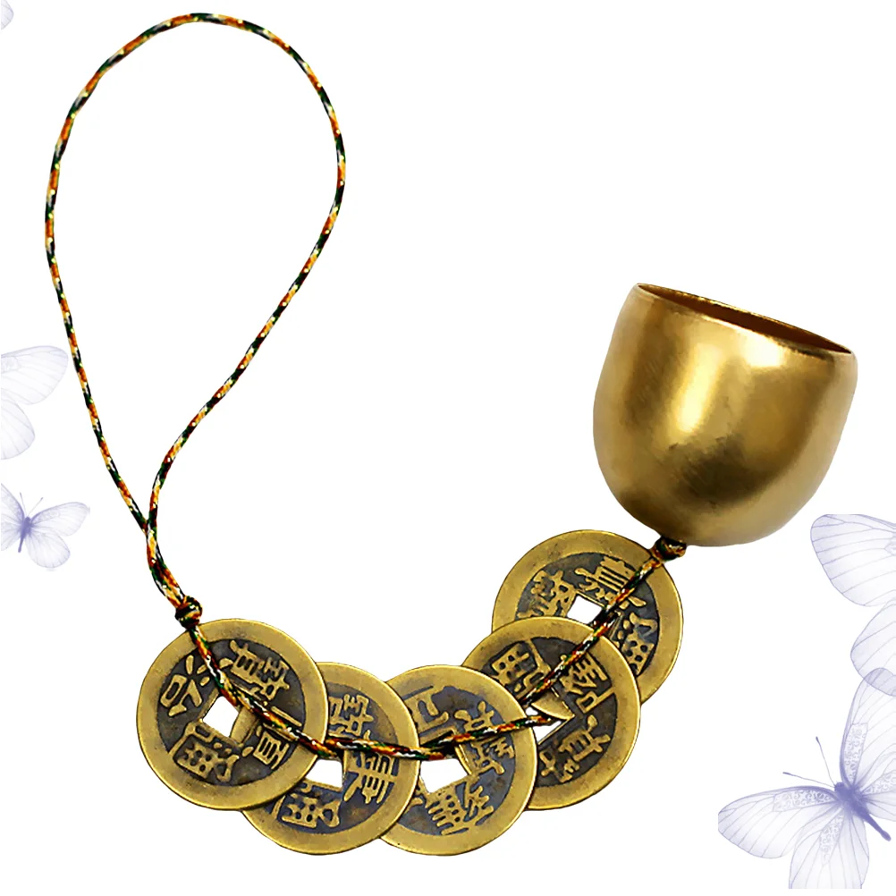 Feng Shui Ornaments DIY Charm Pendant Chinese Coins Decor Door Decoration Accessories Making Pendants The Bell
Feng Shui Ornaments DIY Charm Pendant Chinese Coins Decor Door Decoration Accessories Making Pendants The Bell