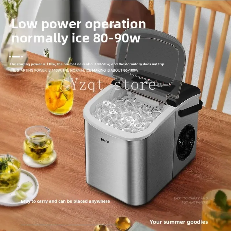 Ice machine household small dormitory low power 15KG stainless steel automatic ice cube making machine
Ice machine household small dormitory low power 15KG stainless steel automatic ice cube making machine
