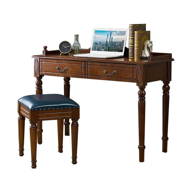 American desk, solid wood study furniture, simple bedroom
American desk, solid wood study furniture, simple bedroom