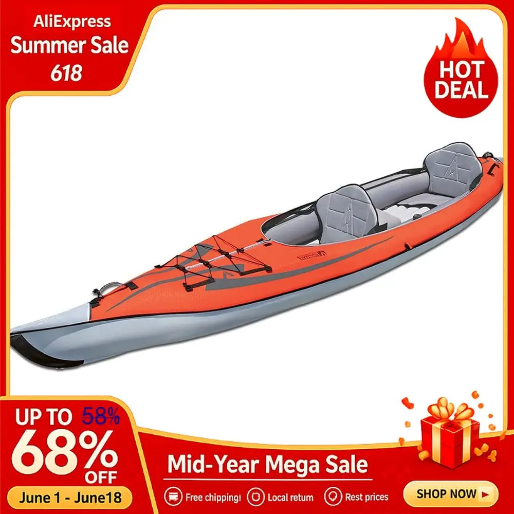 AdvancedFrame Convertible 2 Person Kayak With Pump Custom
AdvancedFrame Convertible 2 Person Kayak With Pump Custom