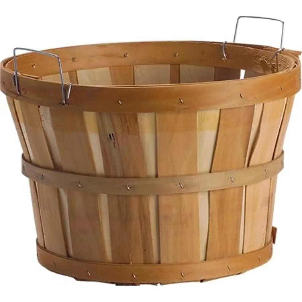 Half-Bushel Wooden Fruit and Vegetable Baskets
Half-Bushel Wooden Fruit and Vegetable Baskets