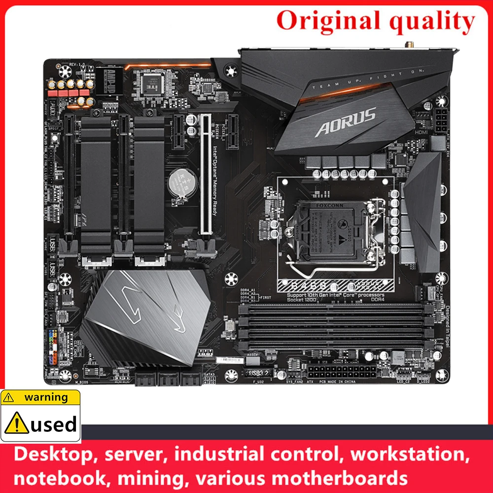 For B460 AORUS PRO AC Motherboards LGA 1200 DDR4 128GB ATX For Intel B460 Desktop Mainboard M.2 NVME SATA III
For B460 AORUS PRO AC Motherboards LGA 1200 DDR4 128GB ATX For Intel B460 Desktop Mainboard M.2 NVME SATA III