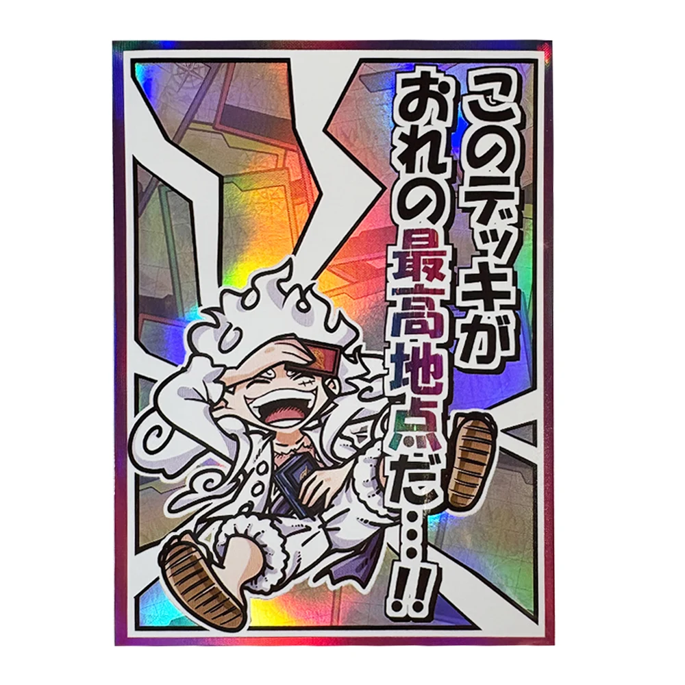 67x92mm 60pcs Cartoon Card Sleeves Holographic Trading Card Sleeves Board Game Card Cover for MGT/YGO/PKM Card Games
67x92mm 60pcs Cartoon Card Sleeves Holographic Trading Card Sleeves Board Game Card Cover for MGT/YGO/PKM Card Games