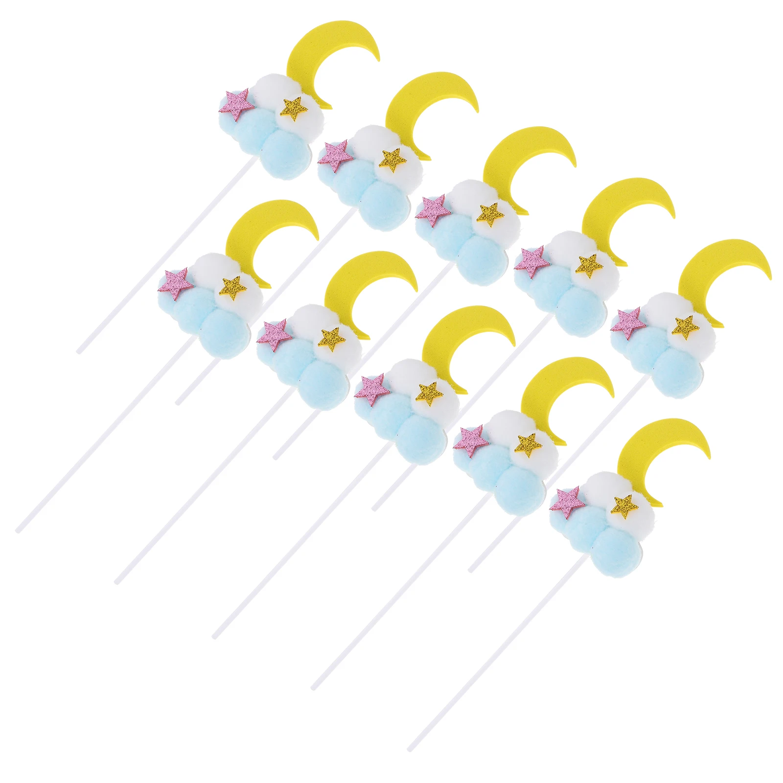 10 Pcs Yellow Cake Toppers Dessert Picks Birthday Party Supplies Cupcake Decorations Festive Wedding Anniversary Baby
10 Pcs Yellow Cake Toppers Dessert Picks Birthday Party Supplies Cupcake Decorations Festive Wedding Anniversary Baby