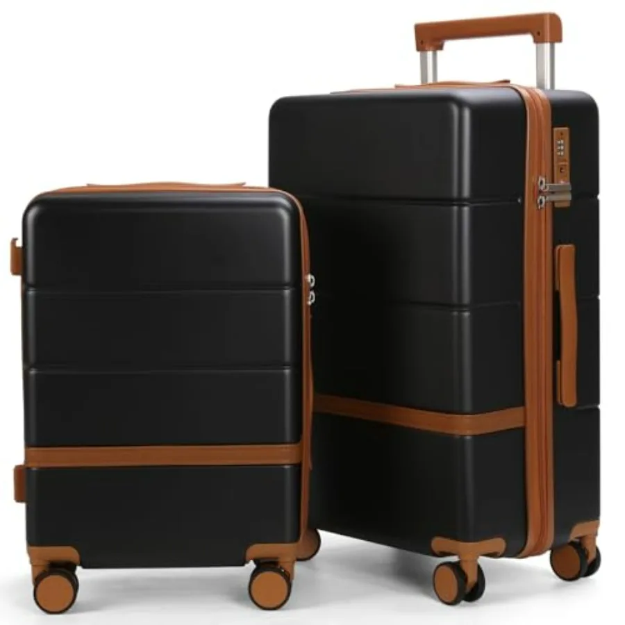 Luggage Sets, 2 Pcs Suitcase set with wheels Tsa Lock 20/24 inchi Hardshell Waterproof Travel Suitcases luggage for Women/Men/F
Luggage Sets, 2 Pcs Suitcase set with wheels Tsa Lock 20/24 inchi Hardshell Waterproof Travel Suitcases luggage for Women/Men/F