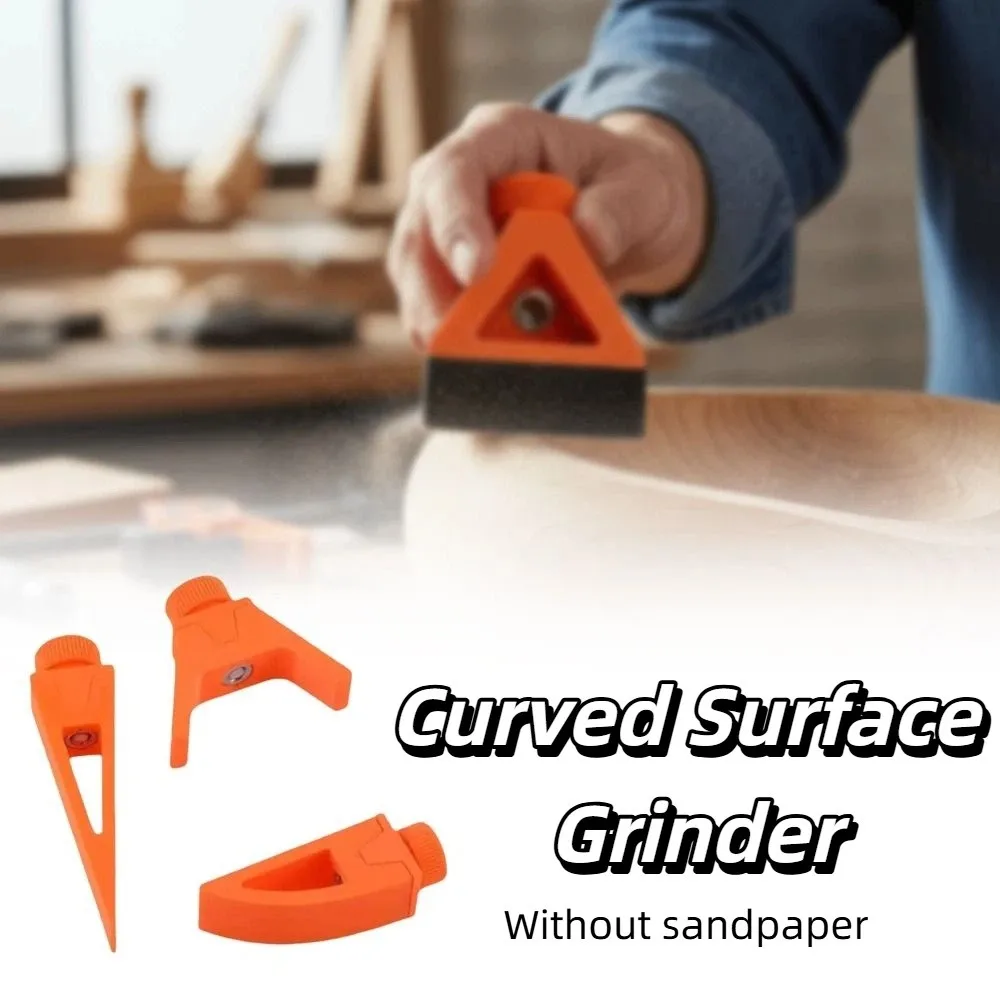 Sandpaper-Free Handheld Curved Surface Polisher Adjustable Angle Multi-Purpose Arc Polishing Tool Handheld Sanding Clamp
Sandpaper-Free Handheld Curved Surface Polisher Adjustable Angle Multi-Purpose Arc Polishing Tool Handheld Sanding Clamp