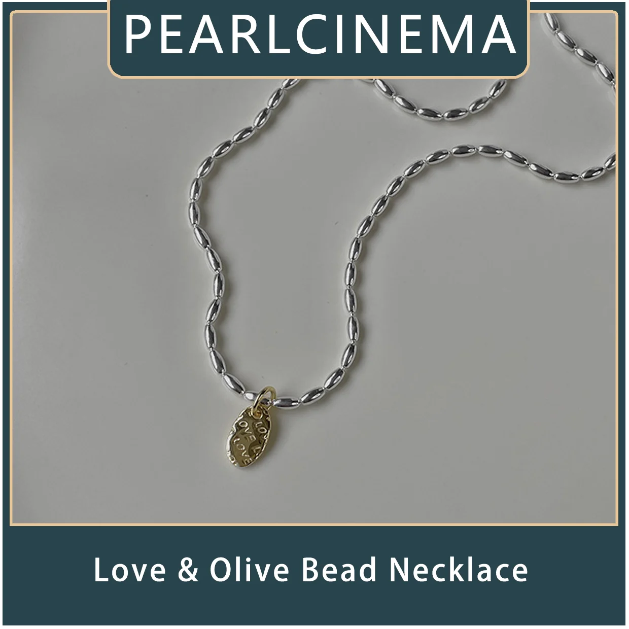 Ожерелье из бусин PEARLCINEMA Love & Olive — геометрическая цепочка из стерлингового серебра 925 пробы, минималистичный многослойный кулон
Ожерелье из бусин PEARLCINEMA Love & Olive — геометрическая цепочка из стерлингового серебра 925 пробы, минималистичный многослойный кулон