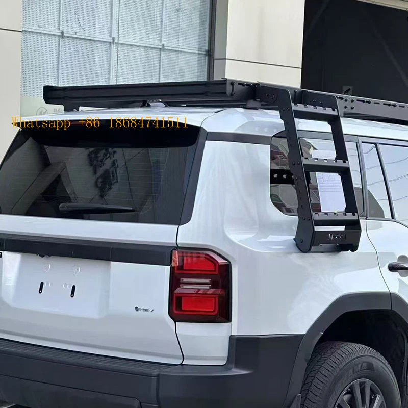 Full Set Roof Platform With Rear Access Ladder Fit PRADO LC250 2024 Overland Cargo Roof Rack Offroad Mod Parts
Full Set Roof Platform With Rear Access Ladder Fit PRADO LC250 2024 Overland Cargo Roof Rack Offroad Mod Parts