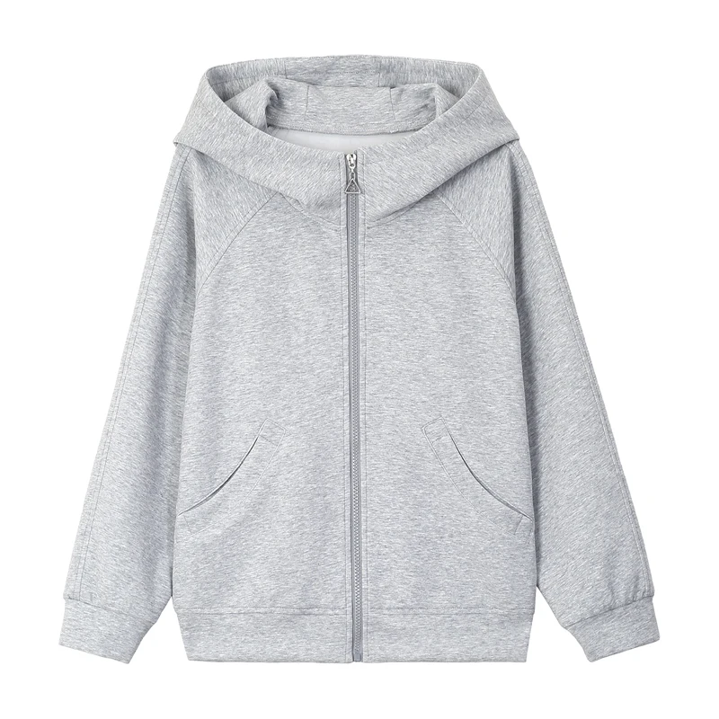 New Women'S Spring And Autumn Simple And Versatile Hooded Sweatshirt Fashionable And Trendy Loose And Casual Short Cardigan Coat
New Women'S Spring And Autumn Simple And Versatile Hooded Sweatshirt Fashionable And Trendy Loose And Casual Short Cardigan Coat