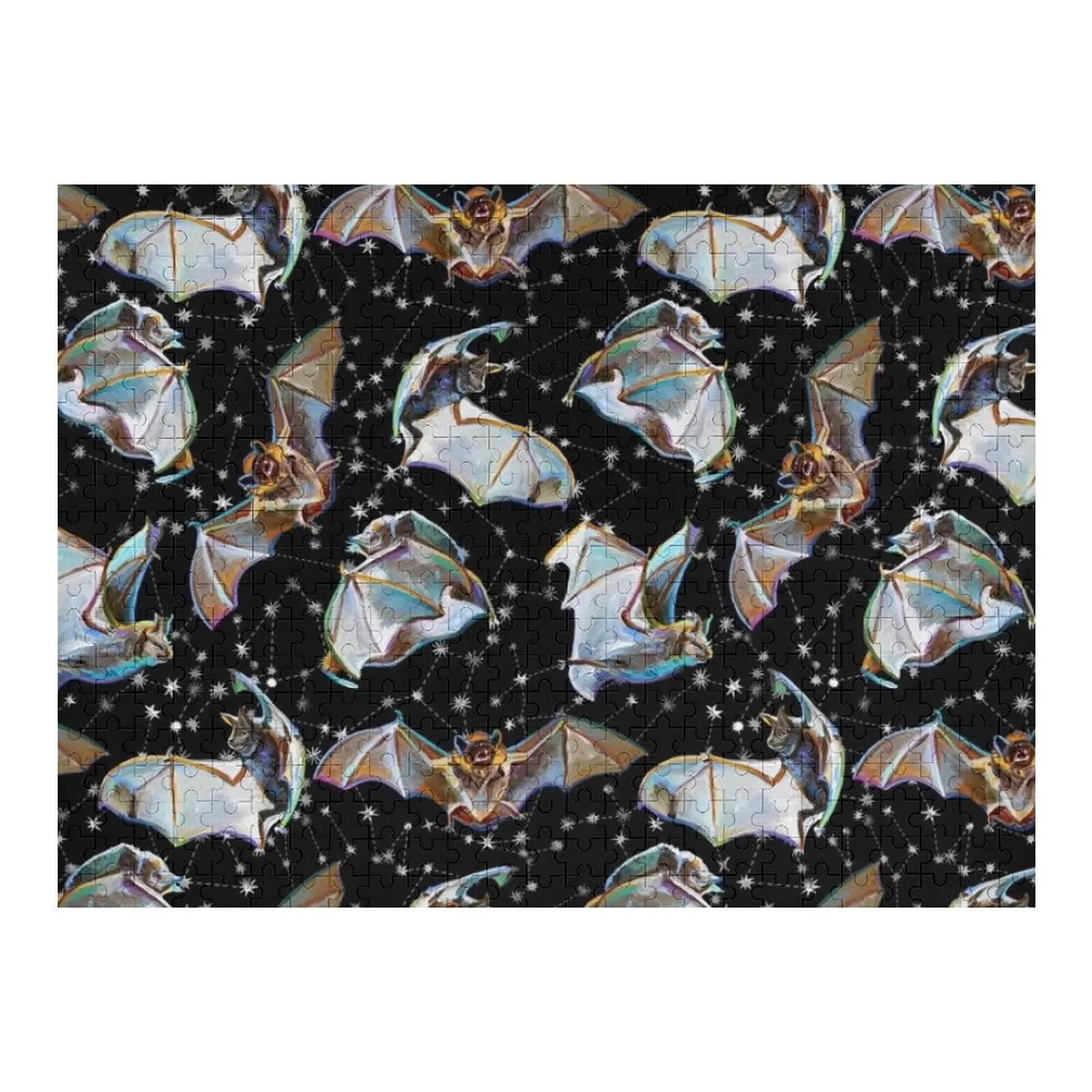 Witchy Bats and Stars Pattern Jigsaw Puzzle Custom Wood Customized Picture Personalized Toys Puzzle
Witchy Bats and Stars Pattern Jigsaw Puzzle Custom Wood Customized Picture Personalized Toys Puzzle