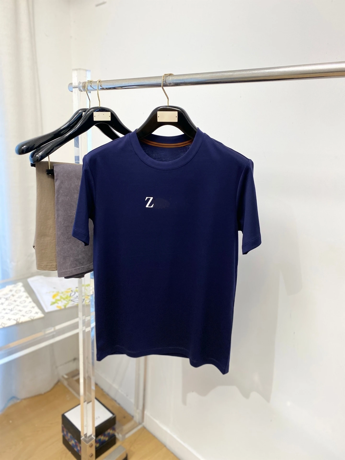 Italian Style round Neck Short Sleeve T-Shirt Men's Fashion Print Casual Versatile Crew Neck Pullover Cotton Top
Italian Style round Neck Short Sleeve T-Shirt Men's Fashion Print Casual Versatile Crew Neck Pullover Cotton Top