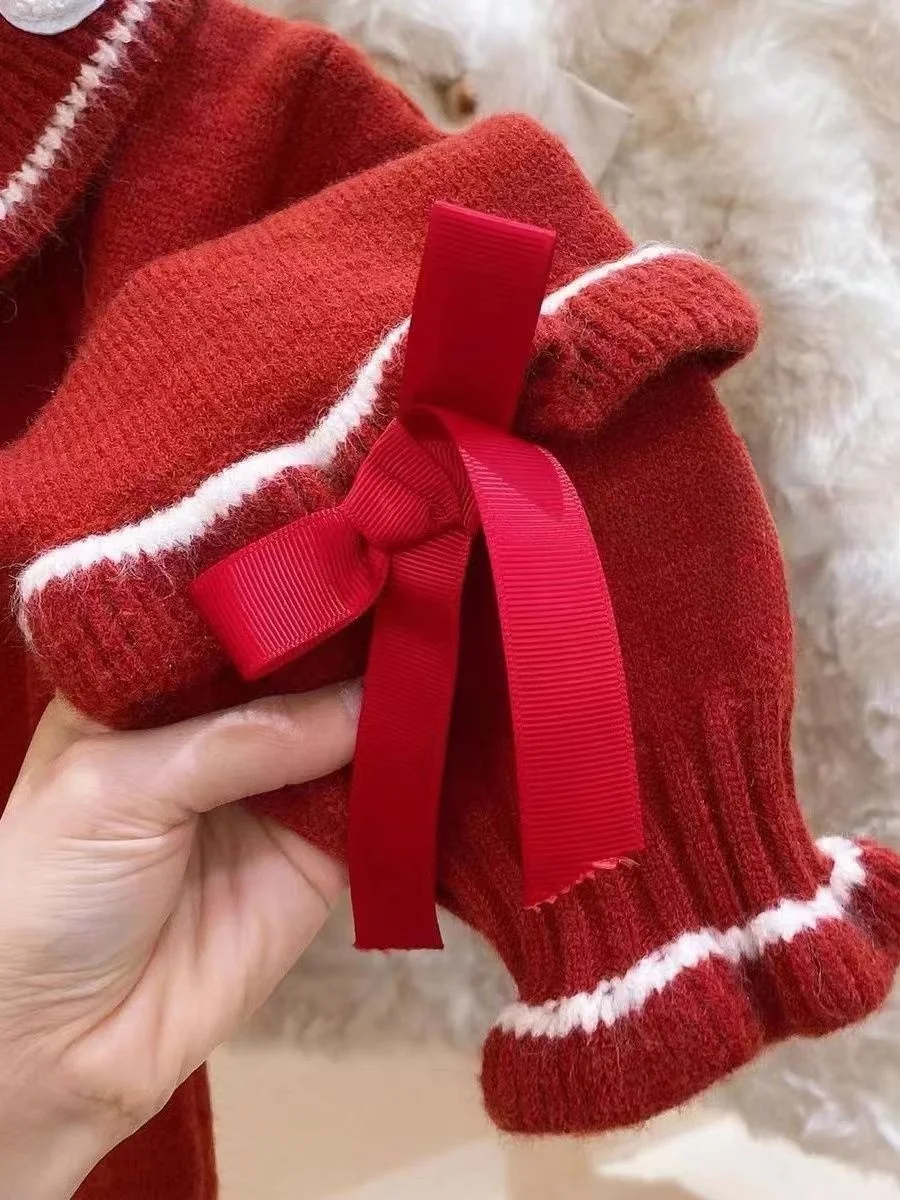 Cisas новогодний вязаный свитер принцессы для девочек Dr, корейский Sle из хлопчатобумажной ткани, подходит для детей 7 лет и под
Cisas новогодний вязаный свитер принцессы для девочек Dr, корейский Sle из хлопчатобумажной ткани, подходит для детей 7 лет и под