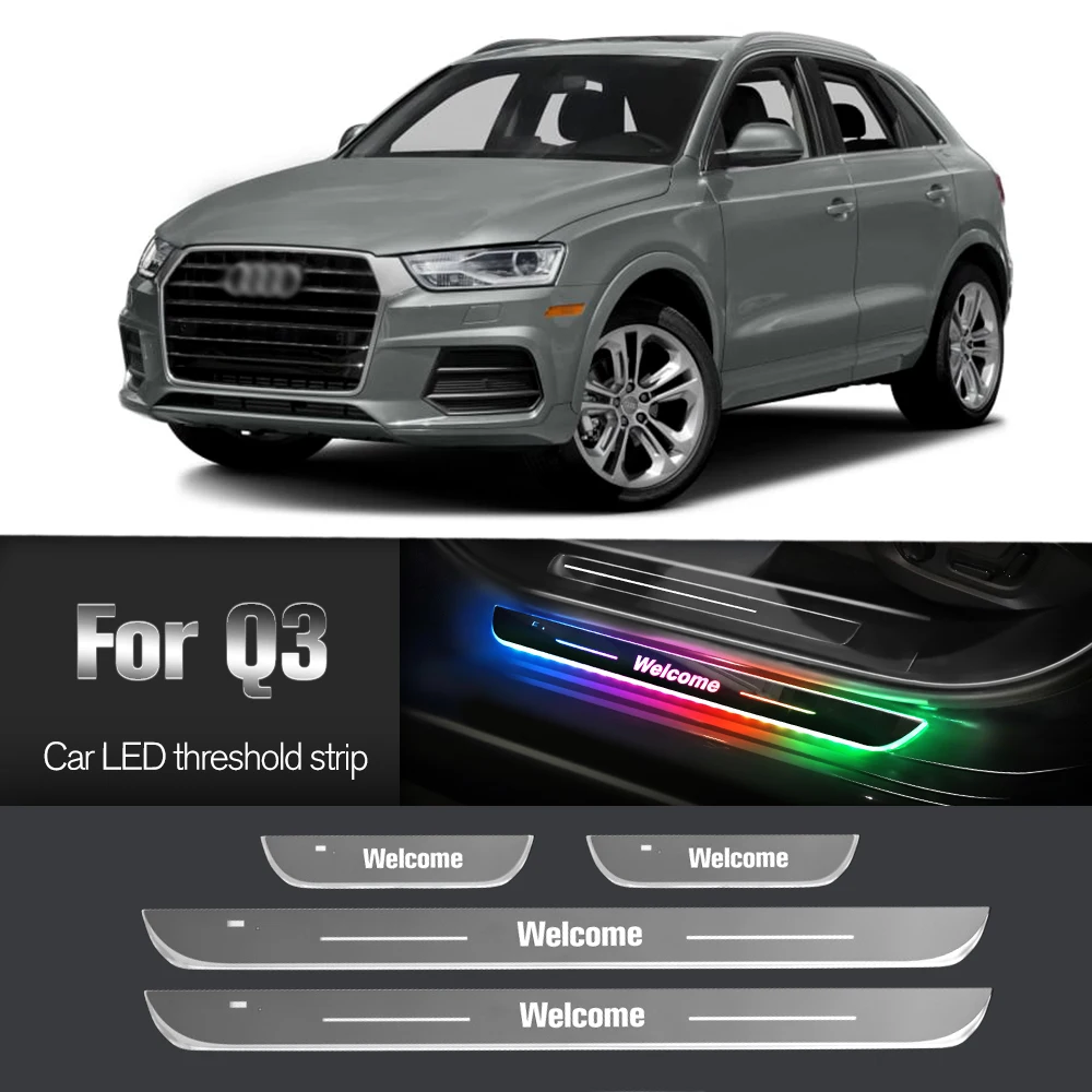 Car Door Sill Light For Audi Q3 8U F3 2011-2023 2013 2014 2016 2019 Customized Logo LED Welcome Threshold Pedal Lamp Accessories
Car Door Sill Light For Audi Q3 8U F3 2011-2023 2013 2014 2016 2019 Customized Logo LED Welcome Threshold Pedal Lamp Accessories