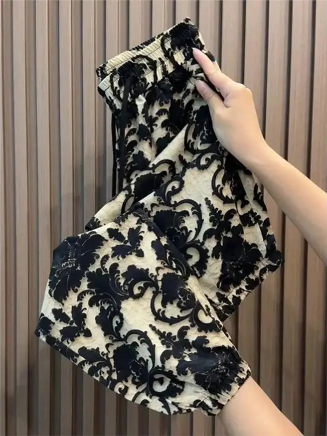 Quick Dry Ice Silk Harem Pants Women's Summer Thin Large Size Nine Points Casual Trousers Lantern Sports Pants Sun Protection
Quick Dry Ice Silk Harem Pants Women's Summer Thin Large Size Nine Points Casual Trousers Lantern Sports Pants Sun Protection