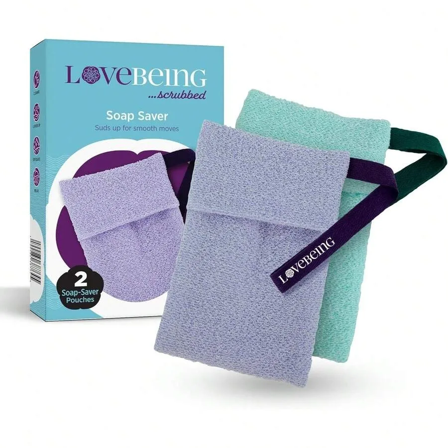 Exfoliating Bar Soap Pouch, Durable Soap Holder For Bath and Shower
Exfoliating Bar Soap Pouch, Durable Soap Holder For Bath and Shower